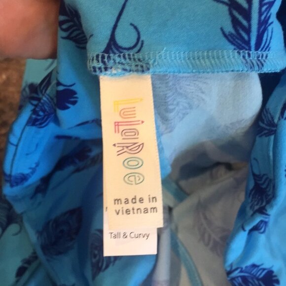 TC NWOT LuLaRoe Leggings D06 3401 - Picture 3 of 3